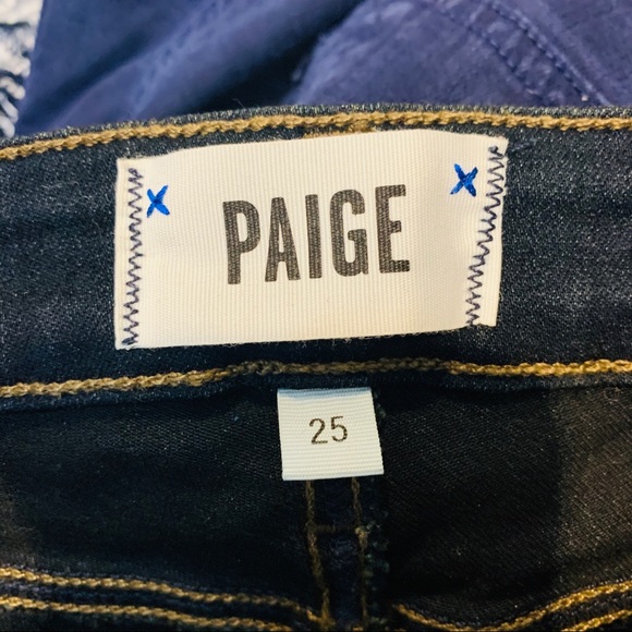 PAIGE Horton Ultra Skinny Dark Wash Jeans - Picture 9 of 11